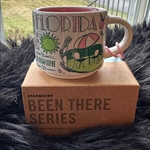 NIB Starbucks Florida espresso ornament mug